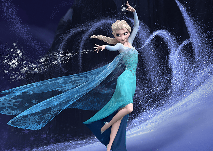 Princwss Elsa at Kids Town in Fox Valley Mall