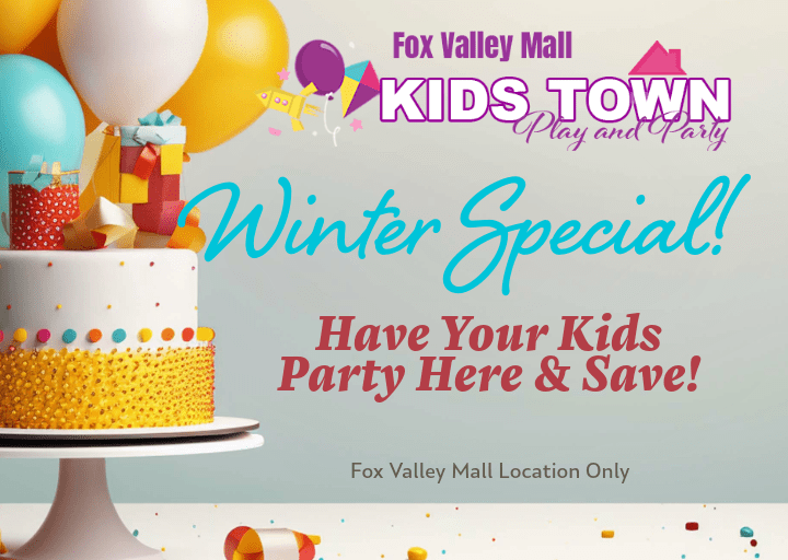 Kids Town Winter Birthday Party Special