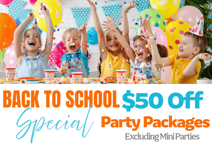 Kids Birthday Party Pic - Save $50 on Party Packages