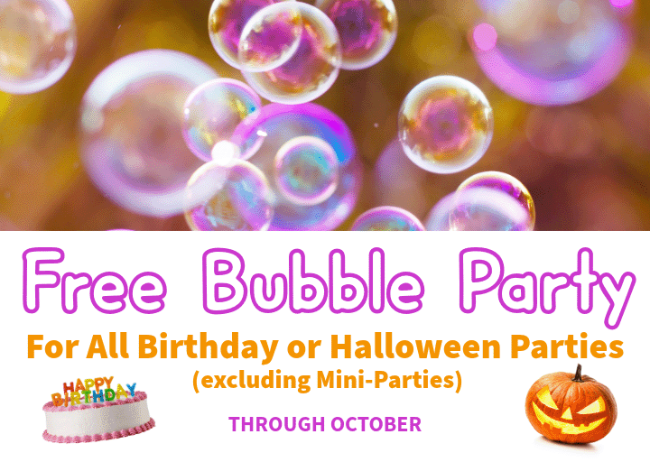 Free Bubble Party Promo image